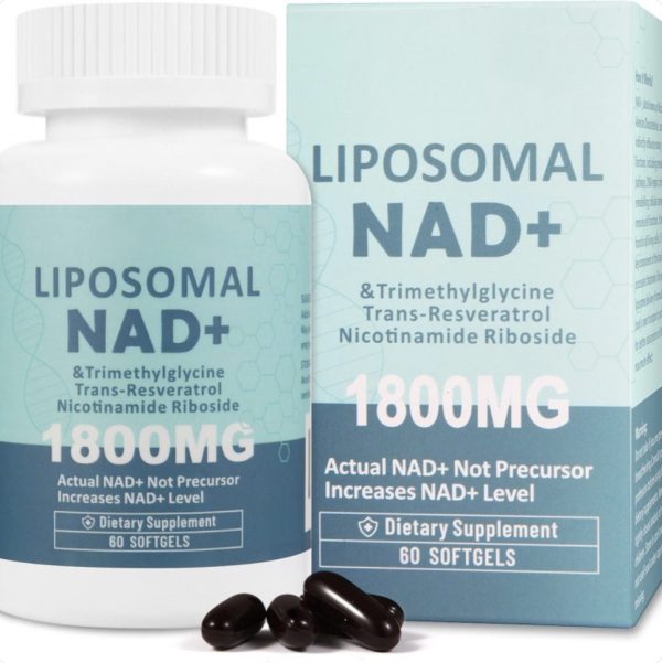 Liposomale NAD+ Softgels mit Trans-Resveratrol - 60 Kapseln